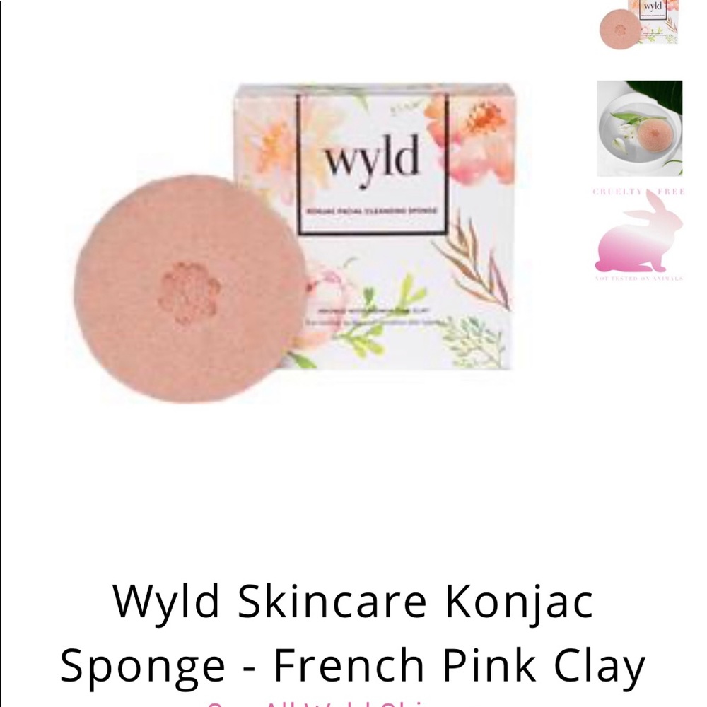 Wyld cleansing sponge